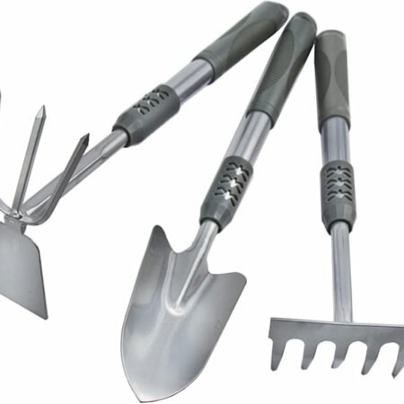 Garden Tool Set, 3 Pack Heavy Duty Gardening Kit, Ergonomic Handle Garden Hand Tools, Outdoor Gardening Work Set