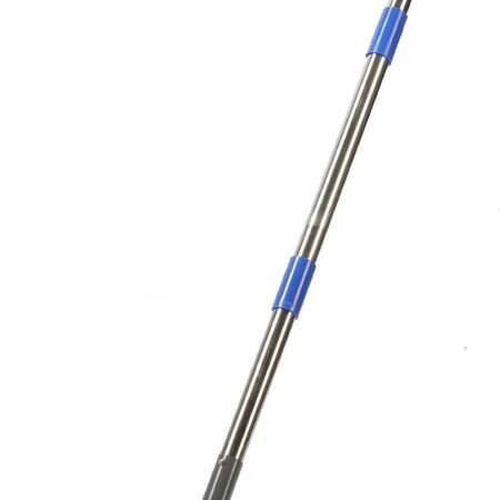 Garden Rake, 5 FT Metal Rake for Lawns Level Head Rakes with Stainless Steel Handle for Loosening Soil