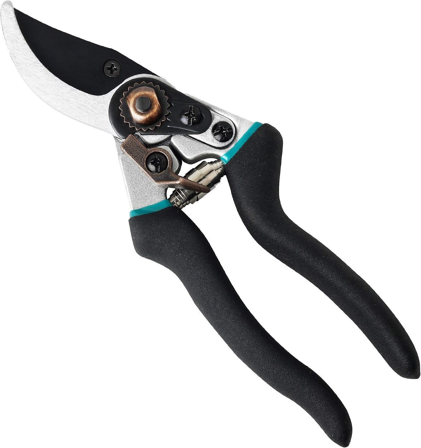 Pruning Shears 8.6" Bypass Garden Shears, Professional Ultra Sharp Steel Garden Clippers, Heavy Duty Durable Ergonomic handle Plant Cutting Scissors Tools, Yard Hedge Branch Trimmer