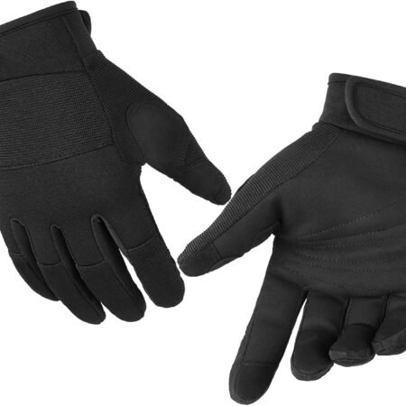 Work Gloves for Men Women: Mechanic Gloves Touchscreen Firm Grip | Padding , Flexible Breathable Fit, Dexterity, Hook-and-Loop Wrist, for Yard Work Gardening Construction Warehousing