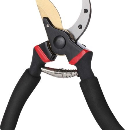 Pruning Shears, Garden Shears, 8" Professional, Titanium Blade, Garden Scissors, Gardening Shears, Garden Clippers, Bypass Pruners, Garden Shears Pruning, Pruning Scissors, Garden Tools
